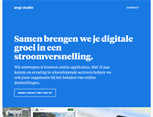 Tablet Screenshot of angistudio.com